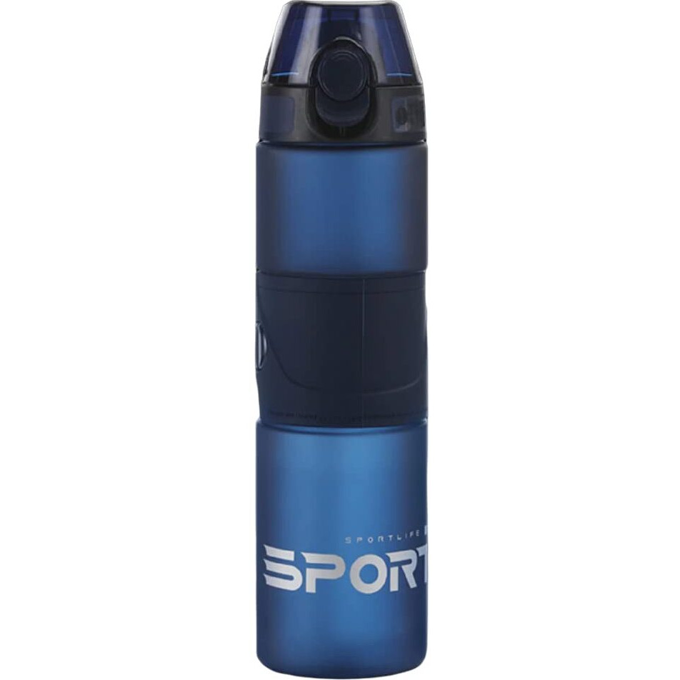 Funblast Unbreakable Water Bottle With Sipper & Straw, Bpa Free Drinking Bottle, Leak-Proof Water Bottle Ideal For Office, Sports, School, Gym (700 Ml, Blue) Polycarbonate & Polypropylene, Pack Of 1