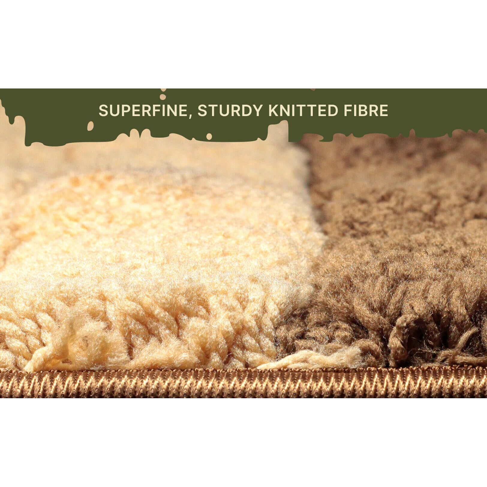 Zarisi Luxury Bath Mat For Bathroom And Kitchen, Non Slip, Soft And Cozy Microfibre, Water Absorbent, And Machine Washable (40X60 Cm) (Coffee)