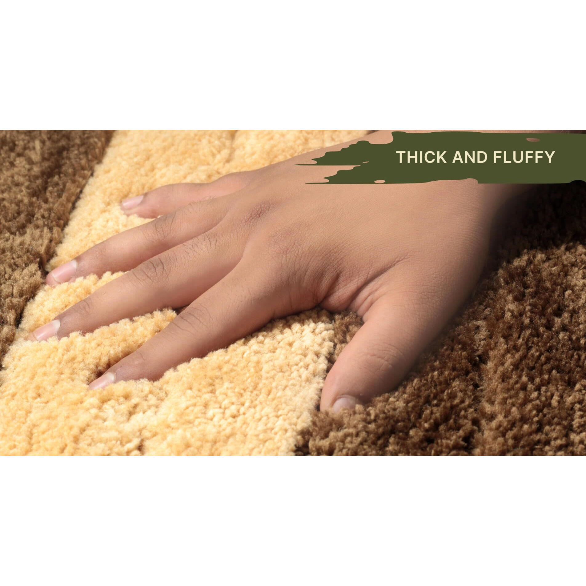 Zarisi Luxury Bath Mat For Bathroom And Kitchen, Non Slip, Soft And Cozy Microfibre, Water Absorbent, And Machine Washable (40X60 Cm) (Coffee)