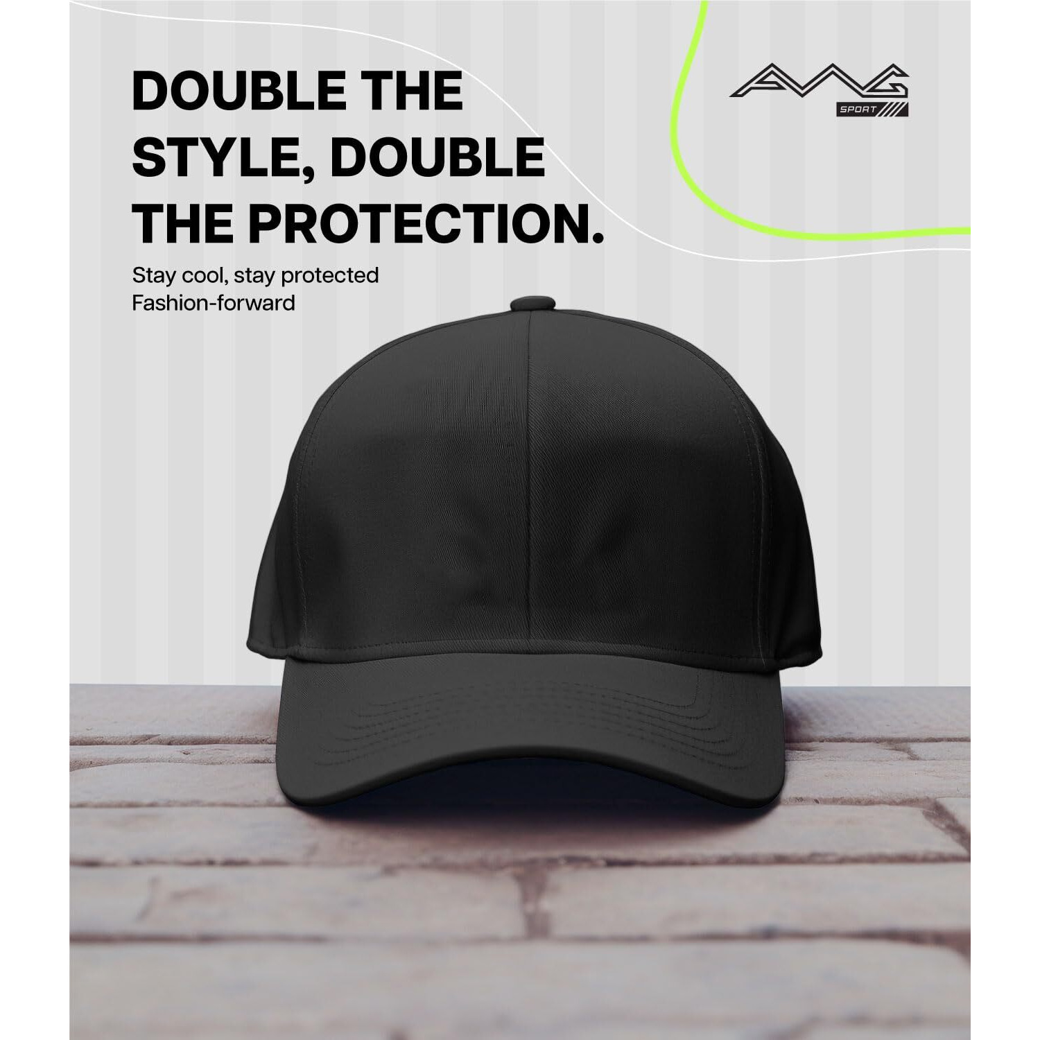 Awg All Weather Gear Cap For Men Unisex Mens Caps With Adjustable Strap Caps Men Hat For Men Gym Caps For Men Sports Caps For Men Cap For Men Stylish (Pack Of 2) Black- Maroon