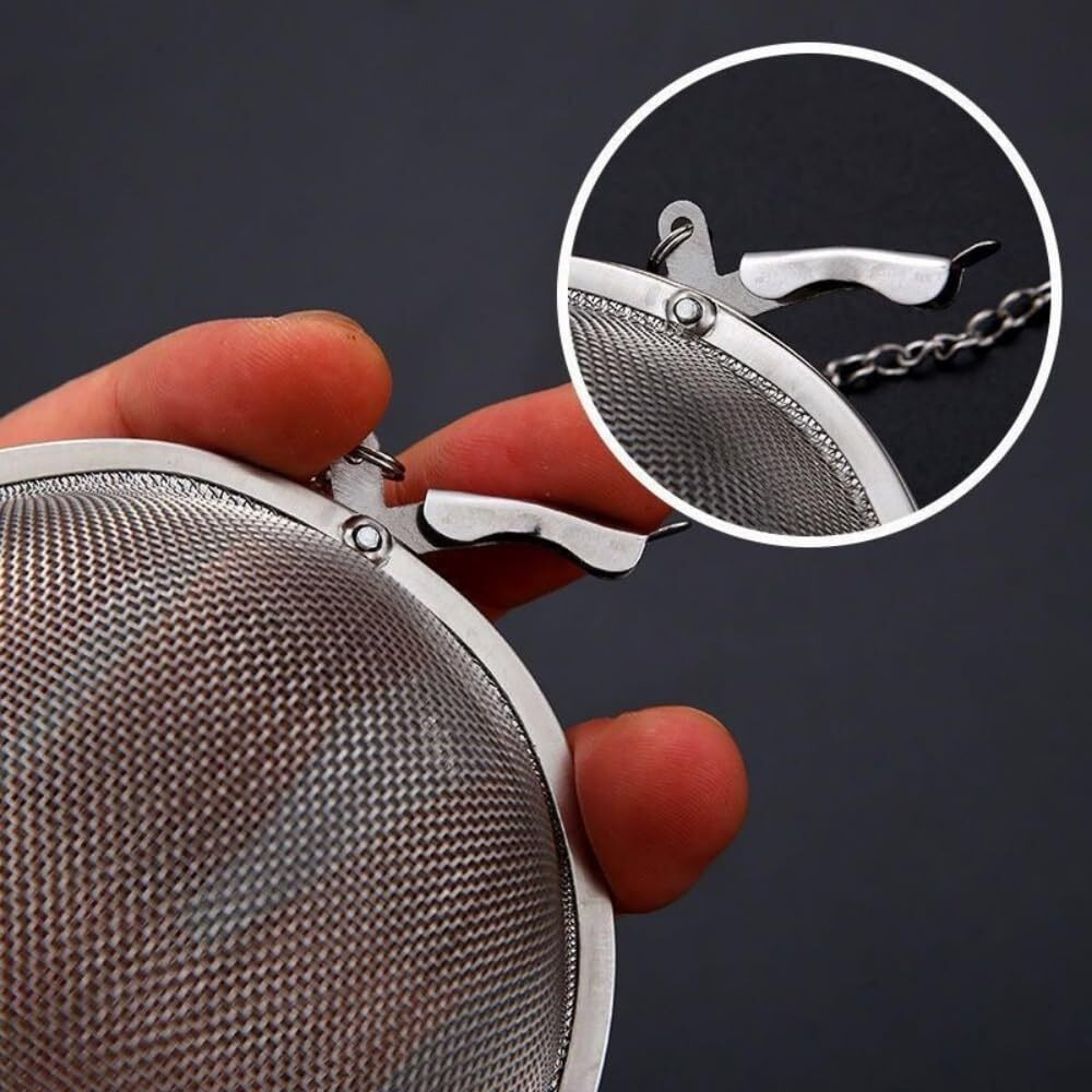 Tea Strainer Stainless Steel Tea Infuser Ball Strainer Tea Diffuser Green Tea Infuser2Pcs,Small