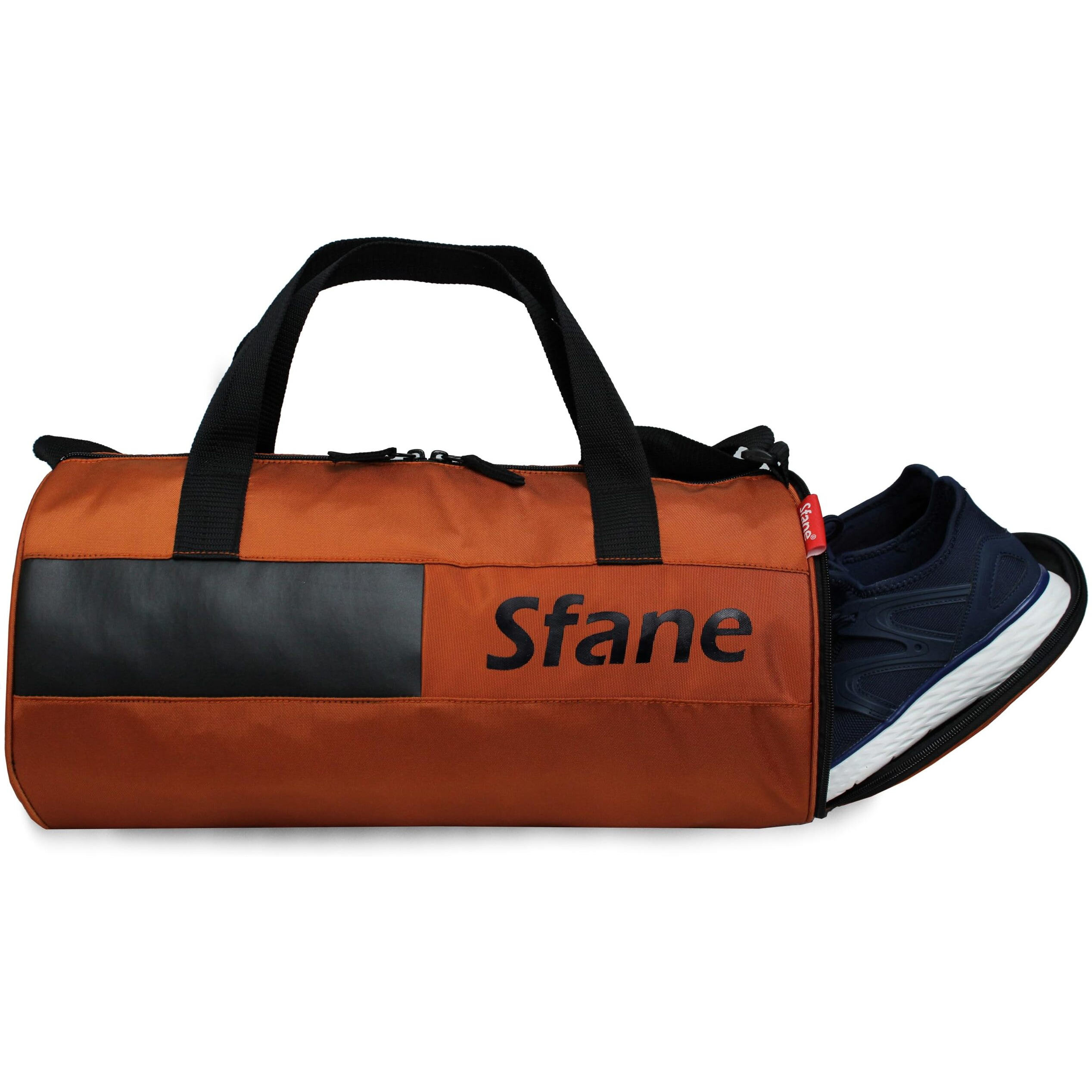 Sfane Gym Bags For Men With Separate Shoe Compartment Sports Gym Bag For Women Duffle Bags For Gym, Duffel Bags Sports Bag - Orange