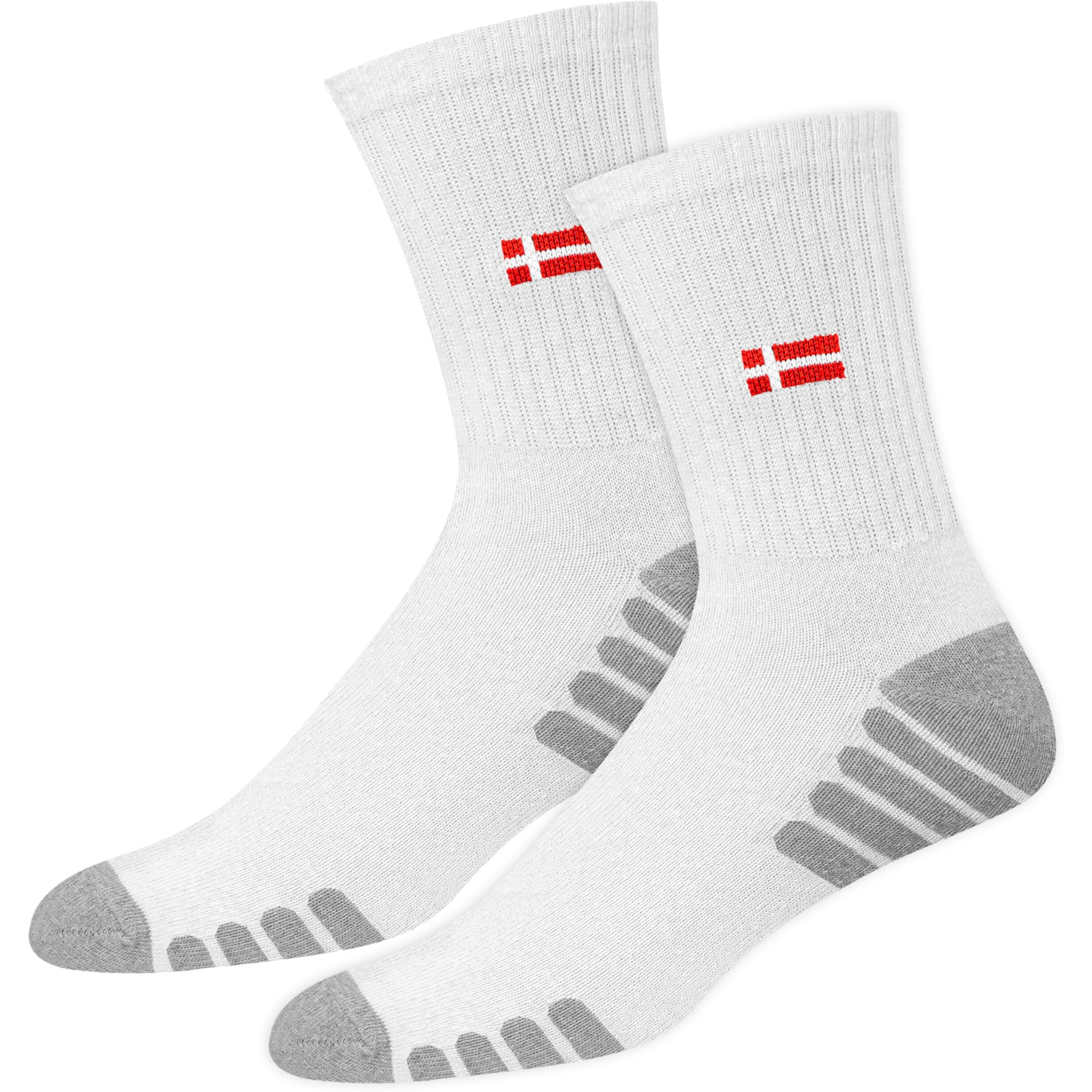 Swagr Sports Crew Socks For Men Premimum Cotton Calf Length Athletic Socks, White, Pack Of 3, Free Size
