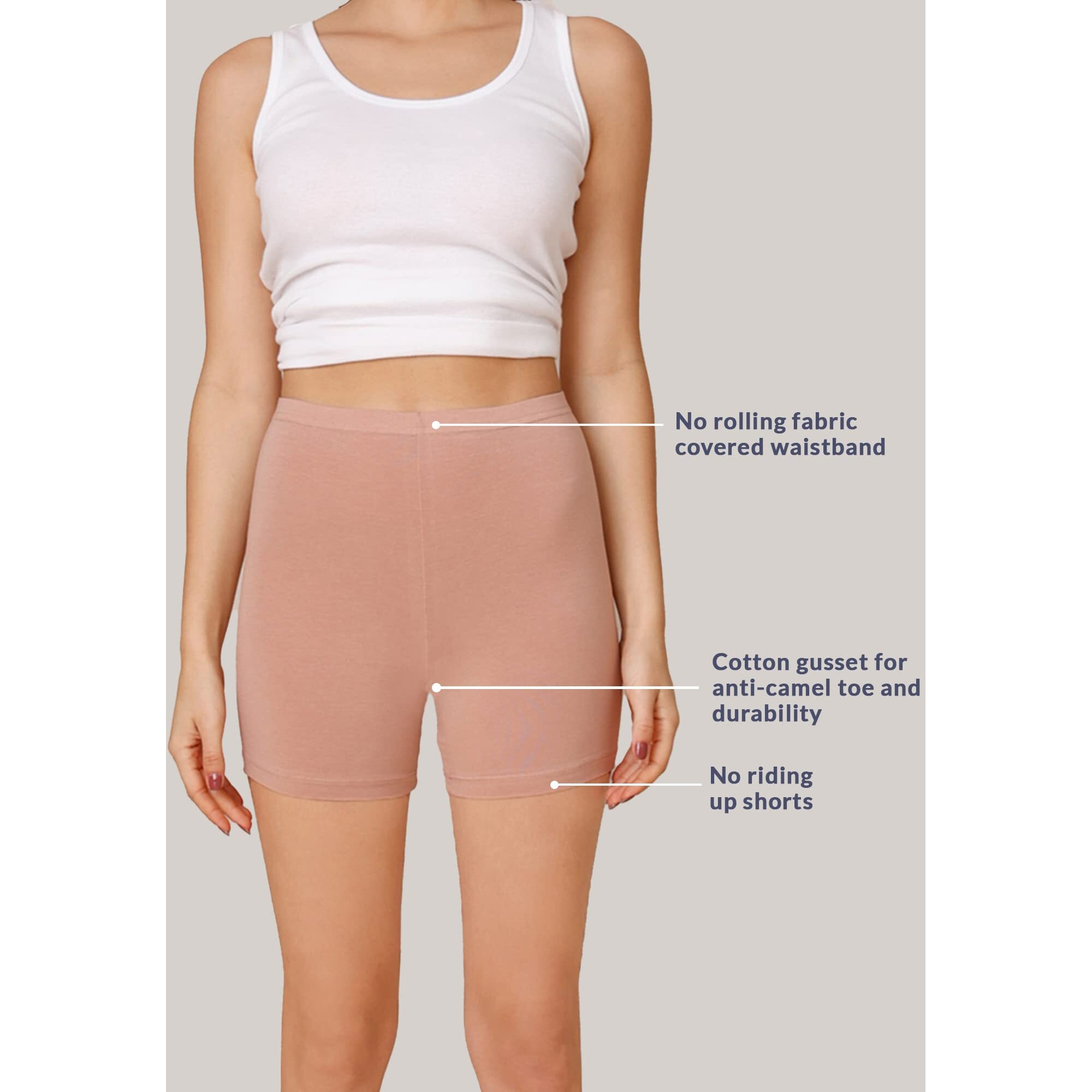 Nykd Trendy Square Neck Soft Cup Slip On Everyday Sports Bra For Women | Wireless | Full Coverage | Non Padded (Pack Of 2 Bra, Nyb158, Sand, L, 1N