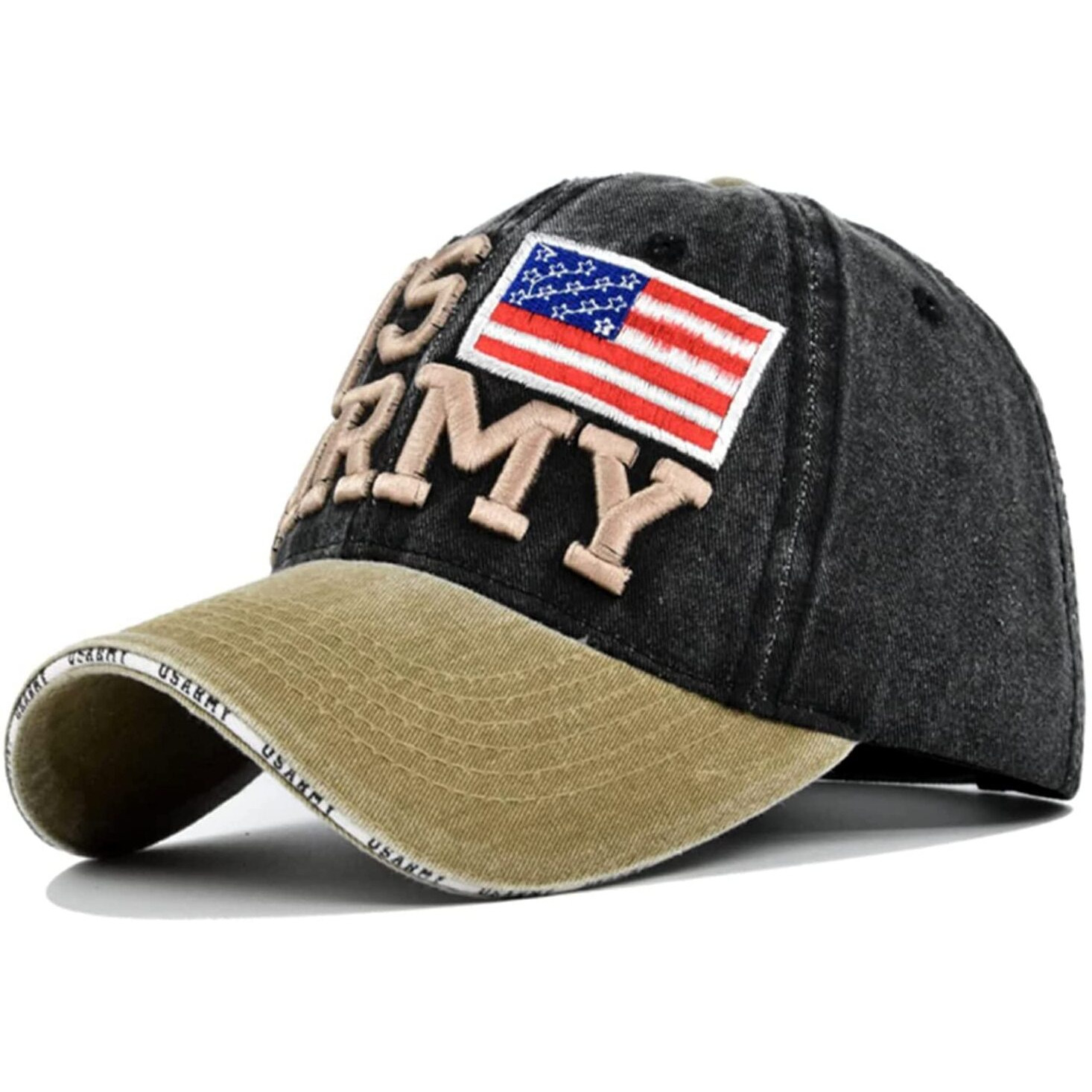Handcuffs Cotton Baseball Cap For Men & Women Sports Caps (Khaki, Free Size)