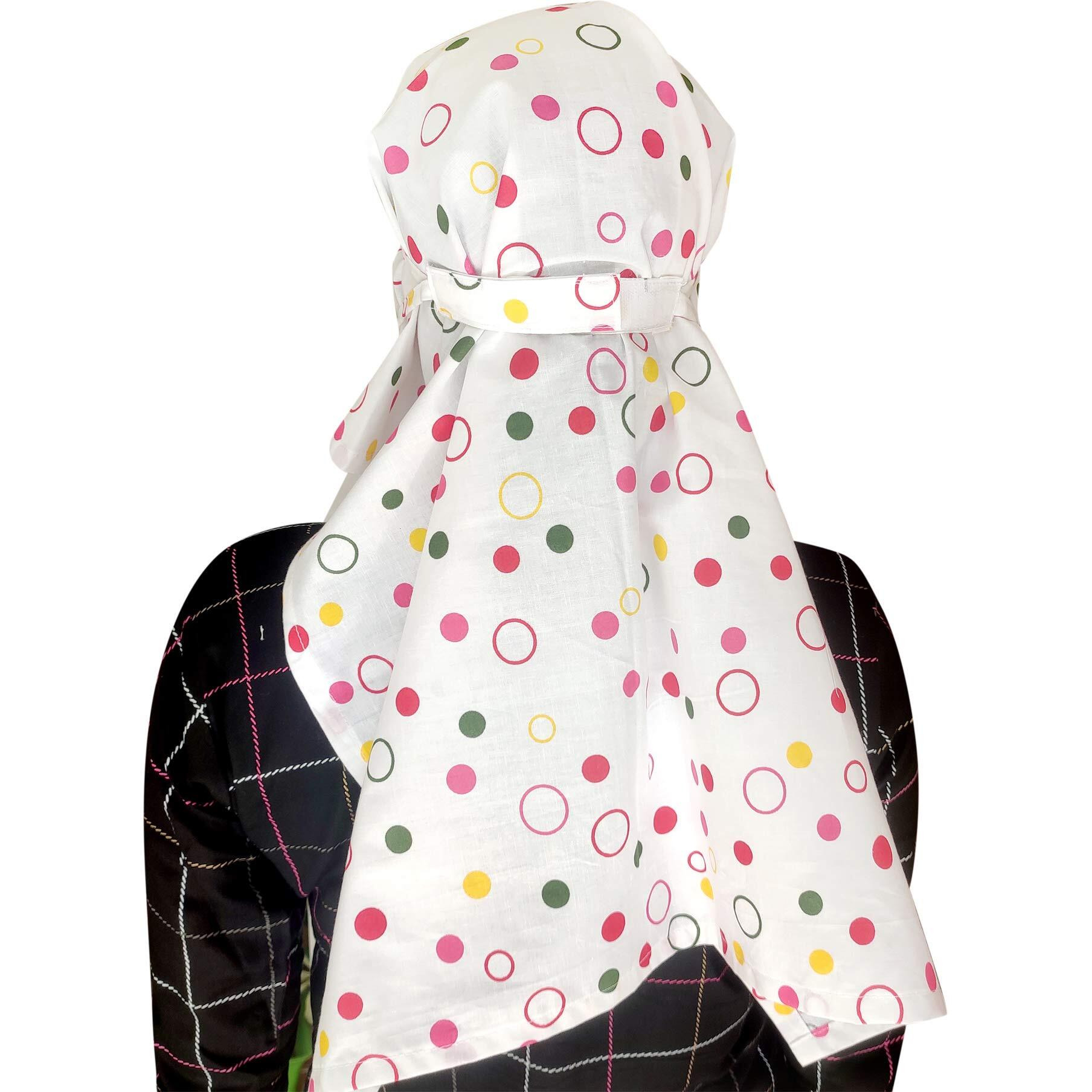 Switchon Pure Cotton Multi Color Scarf Cum Hijab For 12 Yrs And Above Female(Multi)