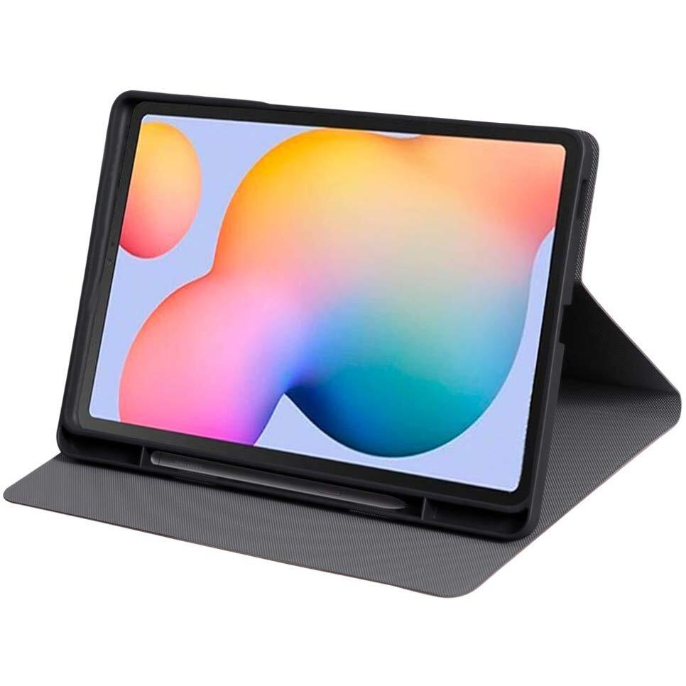 Proelite Deer Smart Flip Case Cover For Samsung Galaxy Tab S6 Lite 10.4 Inch 2024 Sm-P610/P615 With S Pen Holder, Coffee
