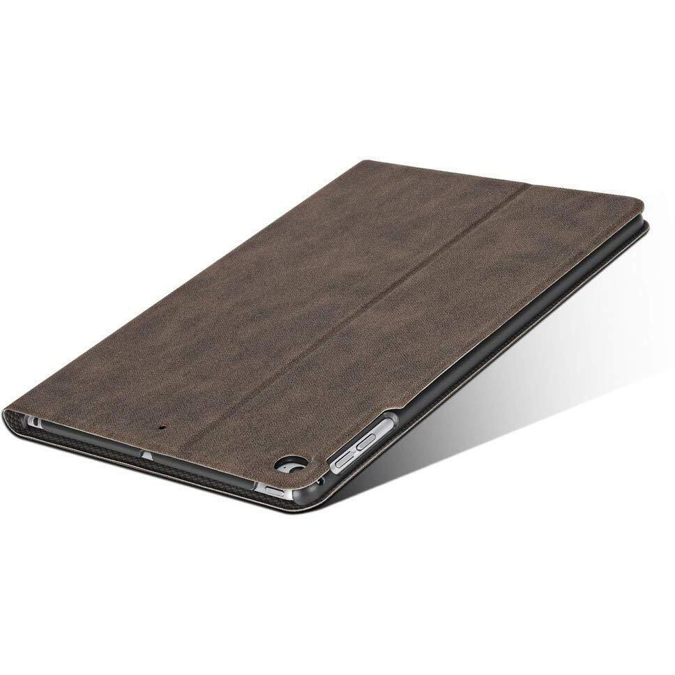 Proelite Deer Smart Flip Case Cover For Samsung Galaxy Tab S6 Lite 10.4 Inch 2024 Sm-P610/P615 With S Pen Holder, Coffee