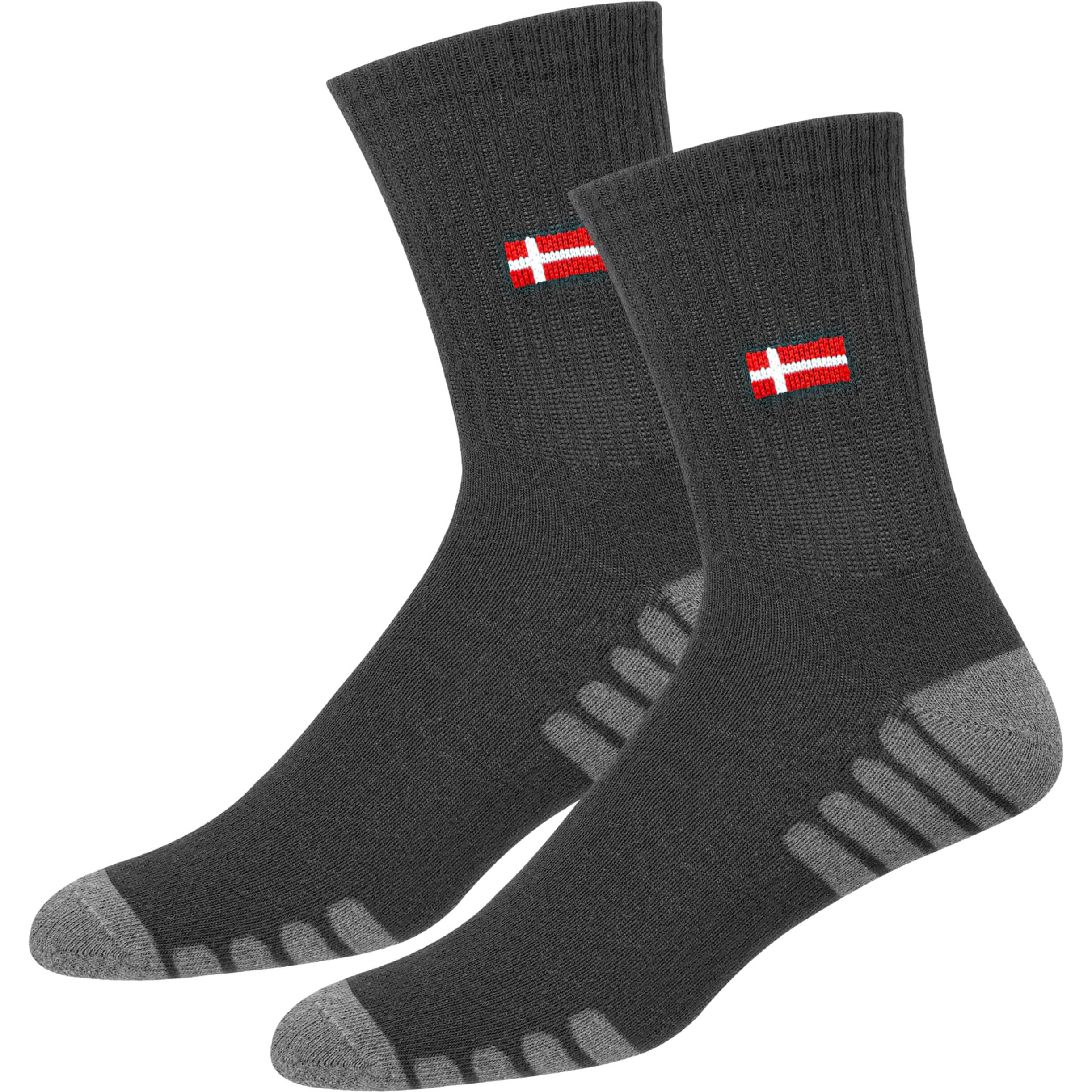 Swagr Sports Crew Socks For Men Premimum Cotton Calf Length Athletic Socks, Black, Pack Of 3, Free Size