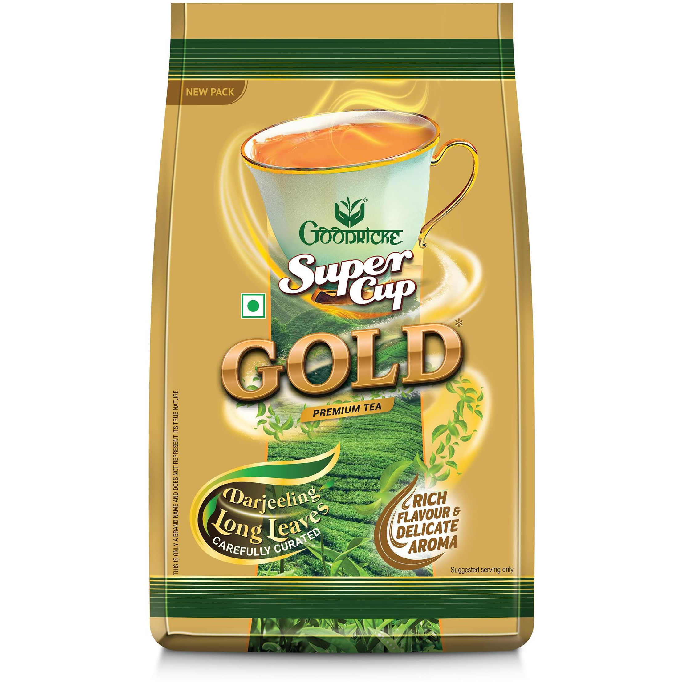 Goodricke Combo Pack - Thurbo Darjeeling & Supercup Gold Tea - 250Gm Each (Pack Of 2) | 100% Pure & Original Single Estate Whole Leaf Tea | Premium Assam & Darjeeling Loose Tea Leaves With Rich Taste