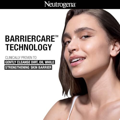 Neutrogena Ultra Gentle Creamy Cleanser | 14X Gentler Cleanser | All Skin Types Including Sensitive Skin | Face Wash For Sensitive Skin For Men & Women | With Barriercare Technology & 10% Glycerin | Paraben-Free