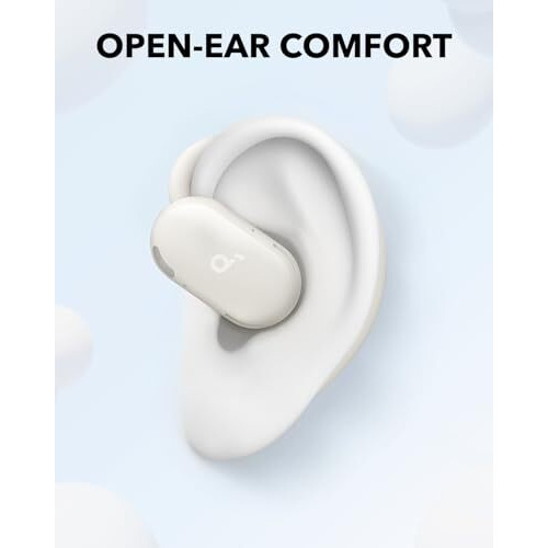 Soundcore V20I By Anker Open-Ear Headphones, Adjustable Ear Hooks, Ultra-Comfort, Snug Fit, Powerful Sound, Clear Calls, Ip55, Led Lights, 36H Playtime, Bluetooth 5.4 Earbuds, Multipoint Connection