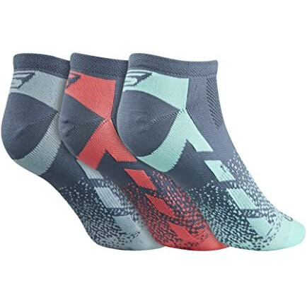 Skechers Nylon Womens S20042Id Ankle Length Socks-Gmlt Medium, Grey