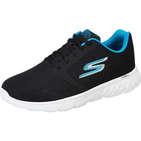 Skechers Mens Go Run 400 Black/Blue Running Shoe - 9 Uk (10 Us) (894170Id-Bkbl)