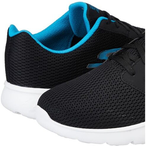 Skechers Mens Go Run 400 Black/Blue Running Shoe - 9 Uk (10 Us) (894170Id-Bkbl)