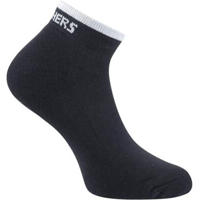 Skechers Ankle Length Cotton 3Pk Mens Half Terry Ankle Socks -S20068Id-Wbkb, Assorted