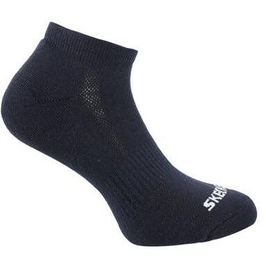 Skechers Regular Cotton 3Pk Mens Half Terry Low Socks Cut-S20069Id-Wbkb, Assorted