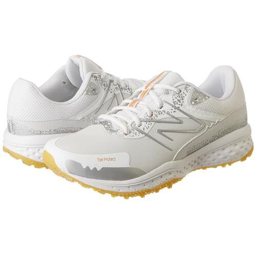 New Balance Mens Nitrel Running Shoes, White Silver, 7 Uk