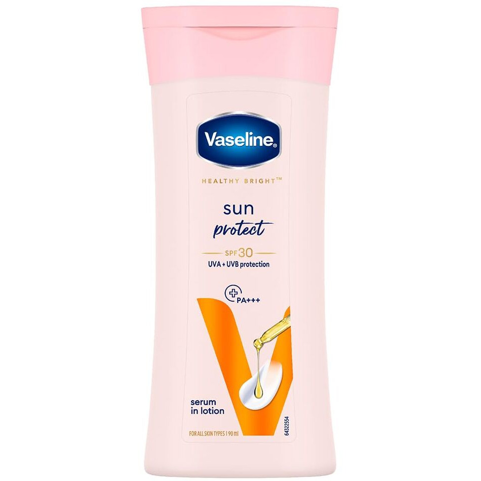 Vaseline Sun + Pollution Protection Spf 30 Body Lotion, Upto 30X Sun Protection, 100 Ml