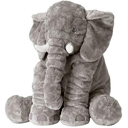 Ikea Jattestor Soft Toy, Elephant, Grey