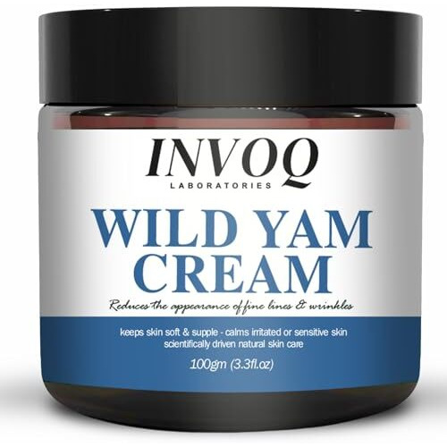 Invoq Wild Yam Cream | Balancing Cream For Women | 100% Pure Organic Wild Yam Cream 100Gm.