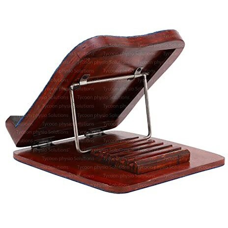 Tycoon Physio Solutions Calf Stretcher Wooden Slant Exercise Board Adjustable Incline Portable Calf Ankle Stretcher Incline Board For Stretching Tight Calves, Improve Calves Flexibility, Adjustable
