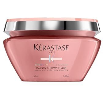 Krastase Chroma Absolu Chroma Filler Hair Mask For Colored Hair 200Ml | Color Protect Hair Mask | Infused With Centella Asiatica And 3 Restoring Acids