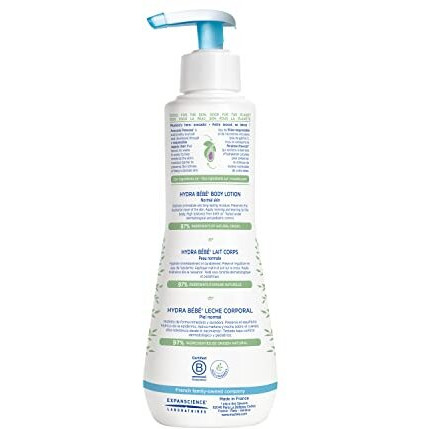 Mustela Hydra Bebe Body Lotion - Nourishing Baby Skincare, 300Ml