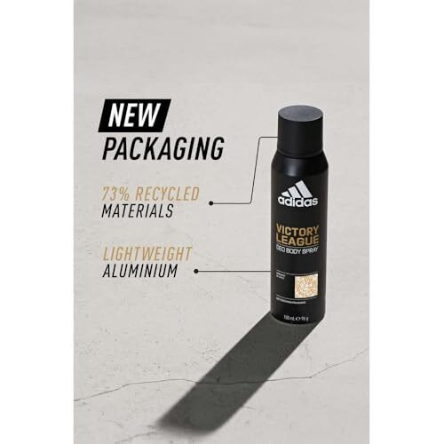 Adidas Victory League Deo Body Spray For Men - Woody Ambery Fragrance - 150 Ml