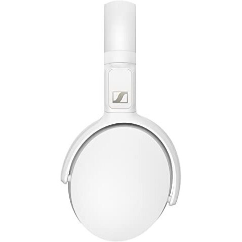 Sennheiser Hd 350Bt Wireless Bluetooth Over The Ear Headphone With Mic, Desgined In Germany, 30H Battery, 2 Yr Warranty (White)