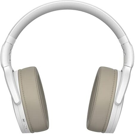 Sennheiser Hd 350Bt Wireless Bluetooth Over The Ear Headphone With Mic, Desgined In Germany, 30H Battery, 2 Yr Warranty (White)