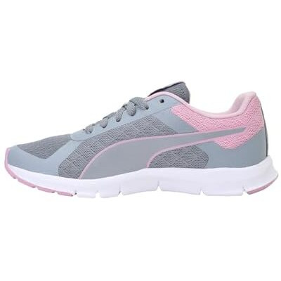 Puma Women's Trackracer 2.0 Wn S Idp Quarry-Glowing Pink Sneaker-7 Kids Uk (37301304)