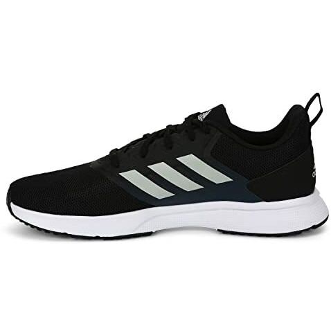 Adidas Men Mesh Adi-Shawt M Running Shoe Cblack/Stone/Blunit (Uk-11)