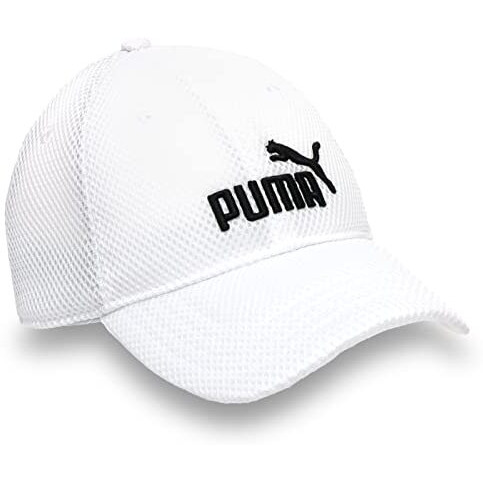 Puma Unisex Kid's Cap (2369806_White-No 1