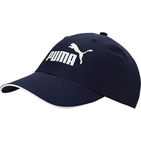 Puma Unisex-Adult Adult Cap (2430802_Peacoat, White_Free Size)