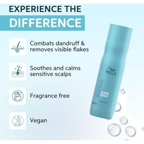 Wella Professionals Invigo Balance Clean Scalp Anti Dandruff Shampoo, 250 Ml