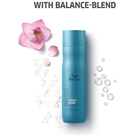 Wella Professionals Invigo Balance Aqua Pure Purifying Shampoo, 250 Ml