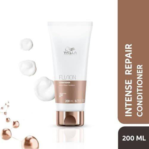 Wella Professionals Fusion Intense Repair Hair Conditioner | 200 Ml | Hair Treatment For Damaged Hair | With Silk Amino Acids | For Stronger, Resiliant Hair