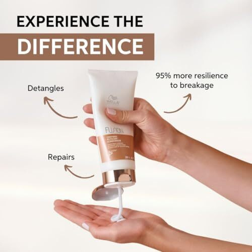 Wella Professionals Fusion Intense Repair Hair Conditioner | 200 Ml | Hair Treatment For Damaged Hair | With Silk Amino Acids | For Stronger, Resiliant Hair