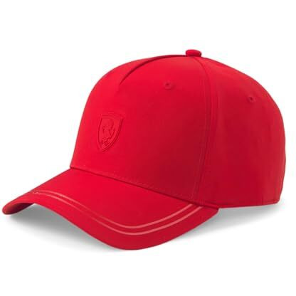 Puma Unisex-Kid Cap (2473001_Rosso Corsa_7 Years-15 Years)