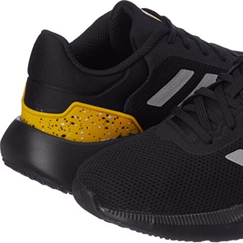 Adidas Men Synthetic Erudo M, Running Shoes, Cblack/Dovgry/Actgol, Uk-8