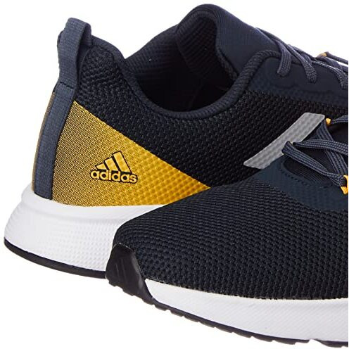 Adidas Men's Synthetic Glowrun Reflective M Running Shoe Teconi/Stone/Actgol (Uk-9), Grey