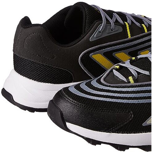 Adidas Mens Aztor Trailex Black/Mlead/Impyel Running Shoe - 8 Uk (Iq8785)