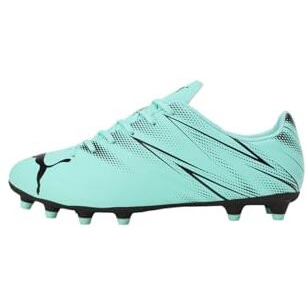 Puma Men, Attacanto Fg/Ag, Electric Peppermint-Black, Sneaker, 8Uk, (10747710)
