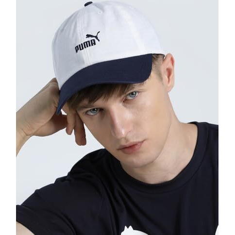 Puma Unisex's Baseball Cap (25988_White-Navy