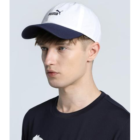 Puma Unisex's Baseball Cap (25988_White-Navy