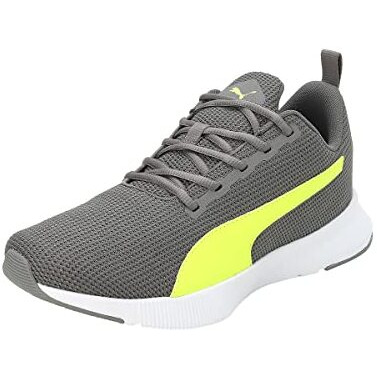Puma Mens Robust V2 Ultra Gray-Yellow Alert Running Shoe - 8Uk (37997903)