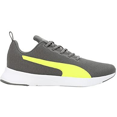 Puma Mens Robust V2 Ultra Gray-Yellow Alert Running Shoe - 8Uk (37997903)