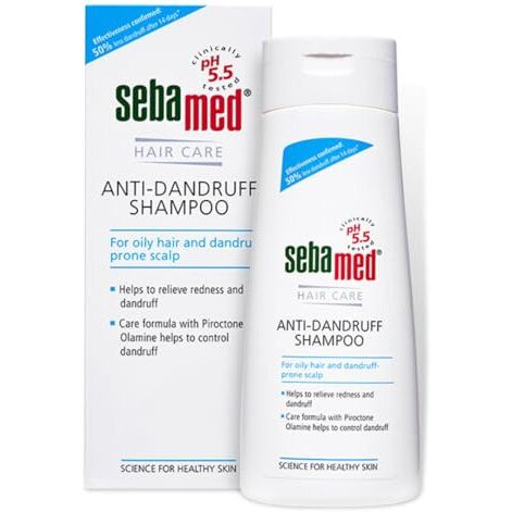 Sebamed Anti Dandruff Shampoo 200 Ml | Ph 5.5 | Reduces Dandruff, Scalp Itching And Irritation | Piroctone Olamine | Phthalates, Sls, Toxin And Parabens Free | 50% Dandruff Reduction In 2 Weeks