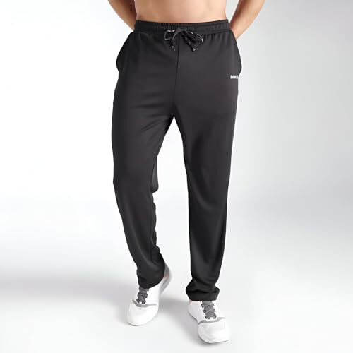Barkeyo Trackpants For Boys Trackpants For Men Jopgger Trackpants Men Combo Trackpants For Women Loose Fit Lower For Men Black